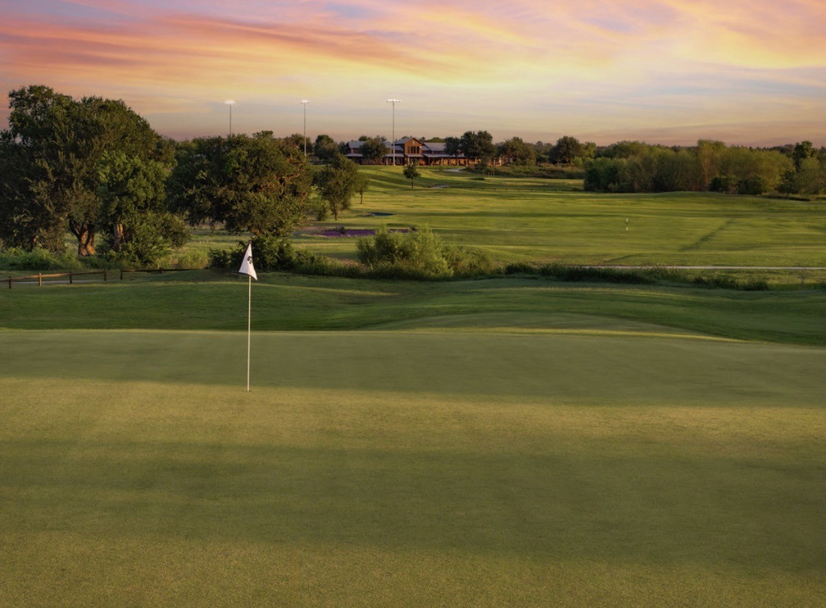 Golf Club of Texas at sunset